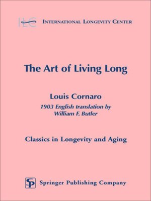 cover image of The Art of Living Long